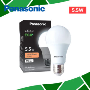 หลอดไฟ-LED-5.5W-PANASONIC-ECO-ww